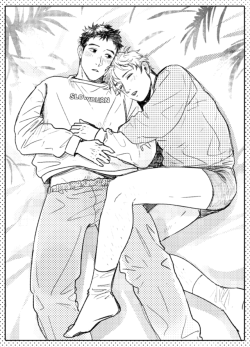 birries:Illustration for a serizawa doujinshi I drew this month for a korean event.details coming soon in February for English releasesample: https://billies.postype.com/post/1476778 (in Korean, sorry)