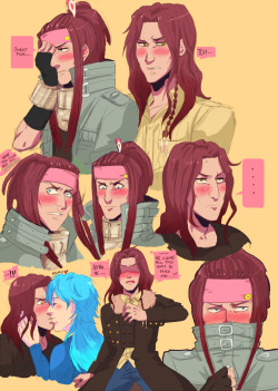 monsieurpaprika:  the au nobody wanted- everything is the same except mink blushes easily and cant help it 