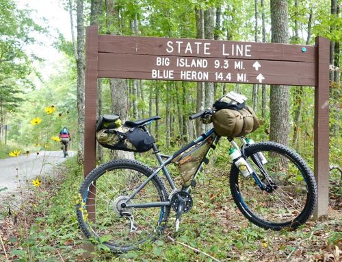 outdoorx4:Who else enjoys loading up the bicycle and heading out on a self-sufficient adventure? @ou