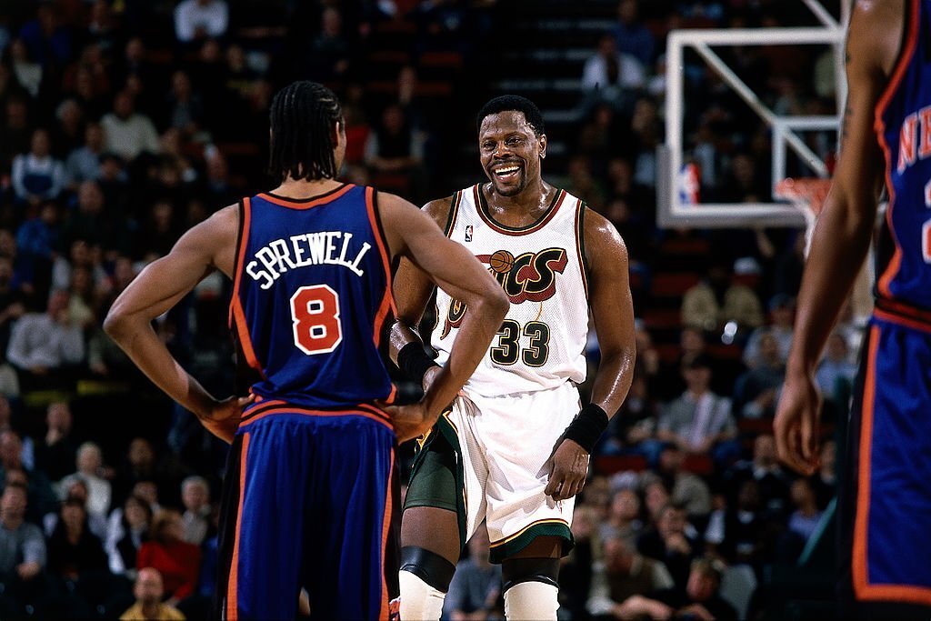 Latrell Sprewell in New York Knicks - Basketball - Posters and Art