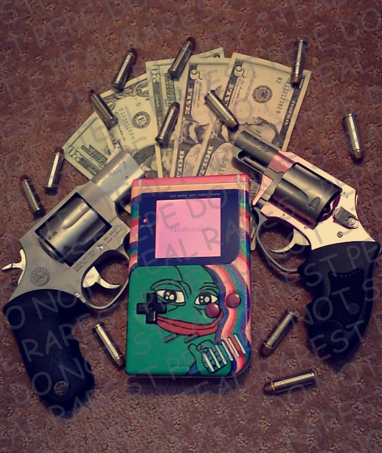 tinycartridge: Rare Pepe Limited Edition Game Boy, Backlit LSDJ ProSound Dank Meme ⊟ 
