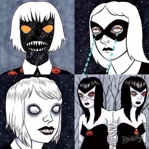 funnyskullgrin:  Having an ‘out with the old’ sale until the end of the year. Use the discount code ‘goodbye2015’ to get 30% off everything in my shop.  deadspiderhands.storenvy.com