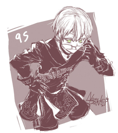 weiss-knight: Doodle NieR:Automata <3