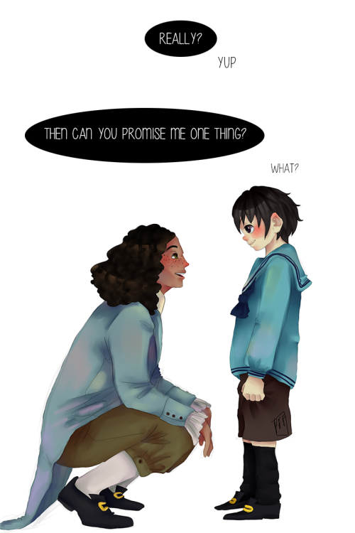 dorothywonderland: To quote Elizabeth Holly: ‘I’M NOT CRYING YOU’RE CRYING!‘ I wanted to put more things, like eliza showing up asking philip2 who whe was talking to, but the post would bee too long?and instead of asking “how’s mom doing?”
