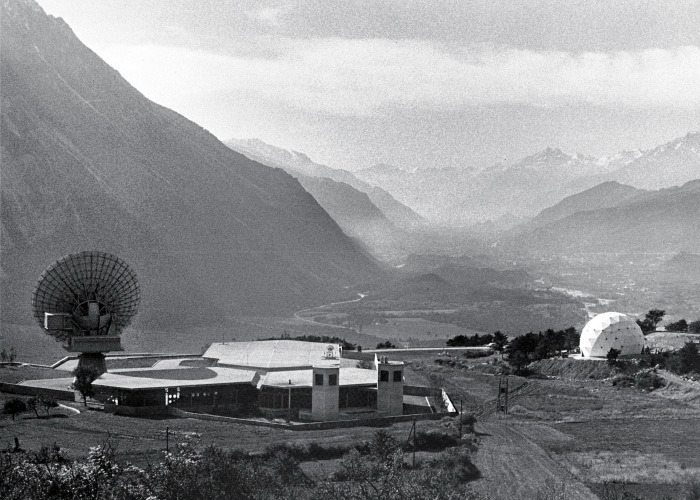 subtilitas:  Heidi &amp; Peter Wenger - Satellite station, Leuk 1973.  