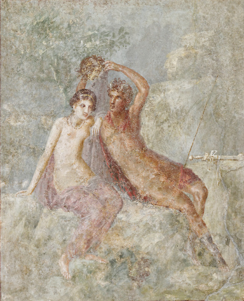 via-appia: Fresco, Perseus and Andromeda, Roman, 1st century AD