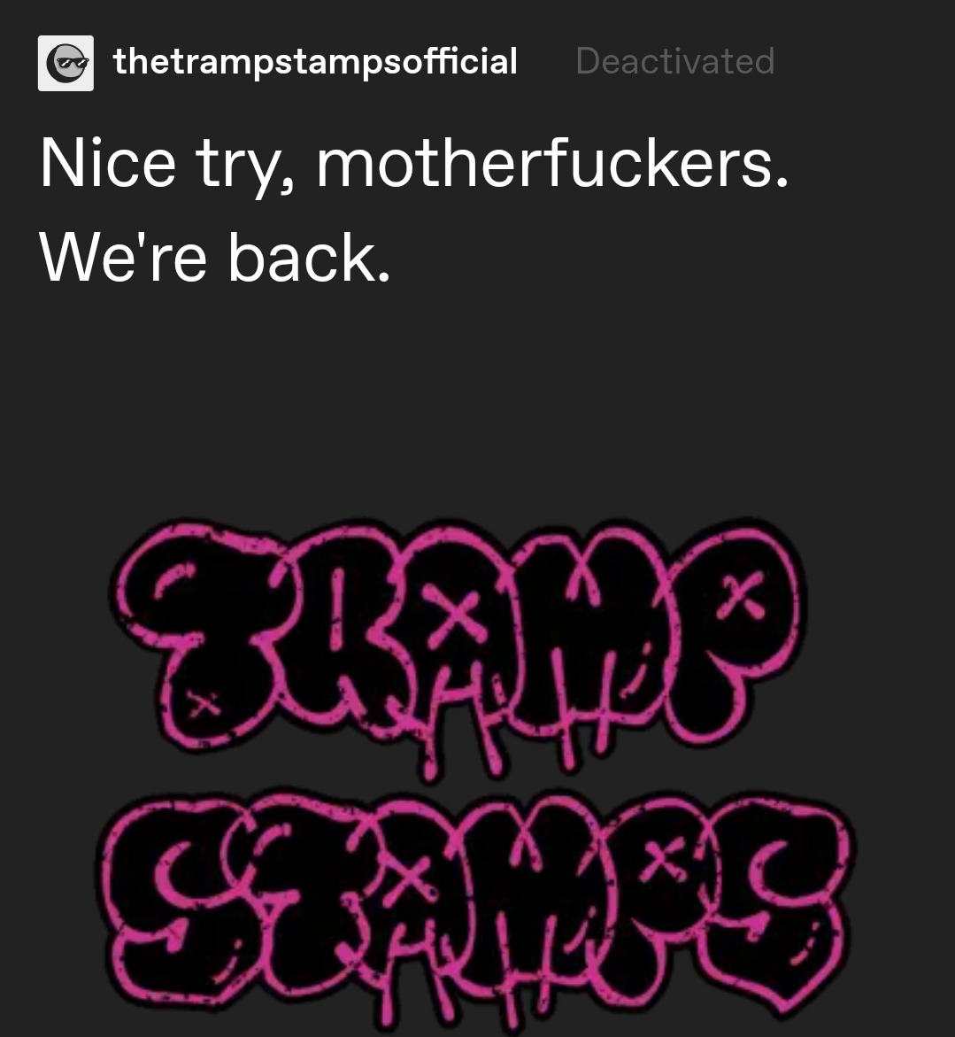 Trampstamps On Tumblr