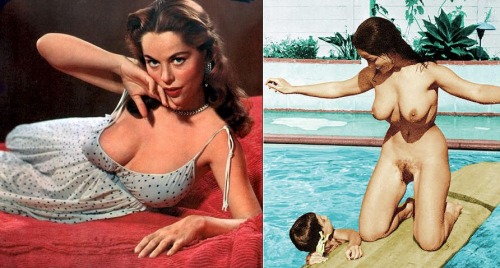 Diane Webber also known as Marguerite Empey (1932-2008), American model, dancer, actress and naturist.