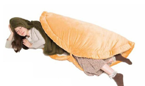 Ever dream of wrapping yourself between soft fluffy layers of pastry? Japanese mail order company Fe