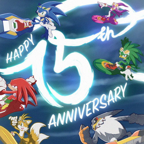 sonicthehedgehog:It’s been 15 years since Sonic Riders got off to a flying start!