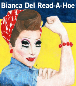 adrianloe:  April 2014 - Bianca Del Read-A-Hoe Colored Pencil - Adrian Loe