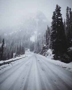 kodiakstag:  Snow packed roads are making