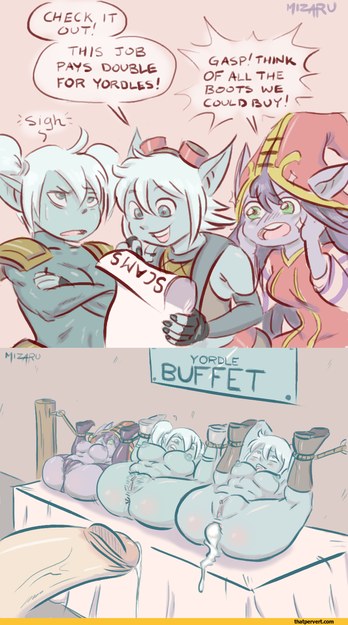 leaguegirlsnude:  I was in a yordle mood.  I know, I know, that statement alone