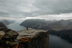 brutalgeneration:  Preikestolen (“Pulpit Rock”) by Atle Rønningen on Flickr. 