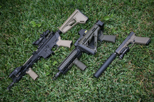 weaponslover:  Two SBRs and a G17 with an porn pictures