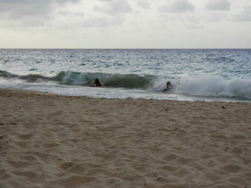 Get in! The family that slides together…. Carambola, St. Croix, USVI. c. 2014