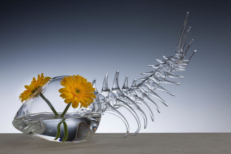 cravehiminallways212:  asylum-art:Nature In Glass: Organic Glass Sculptures by Simone