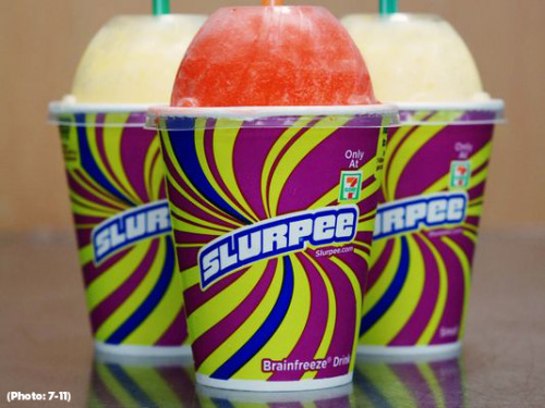 Who is getting ready for Friday aka free Slurpee day at 7-11?
But wait, there’s more 7-11 freebies throughout the week!