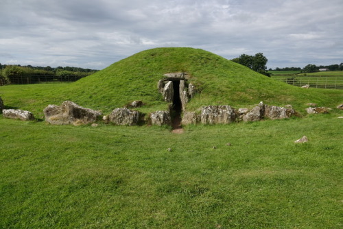 Bryn Cell Ddu Burial Chamber, Anglesey, North Wales, 30.7.17. This famous site is well documented