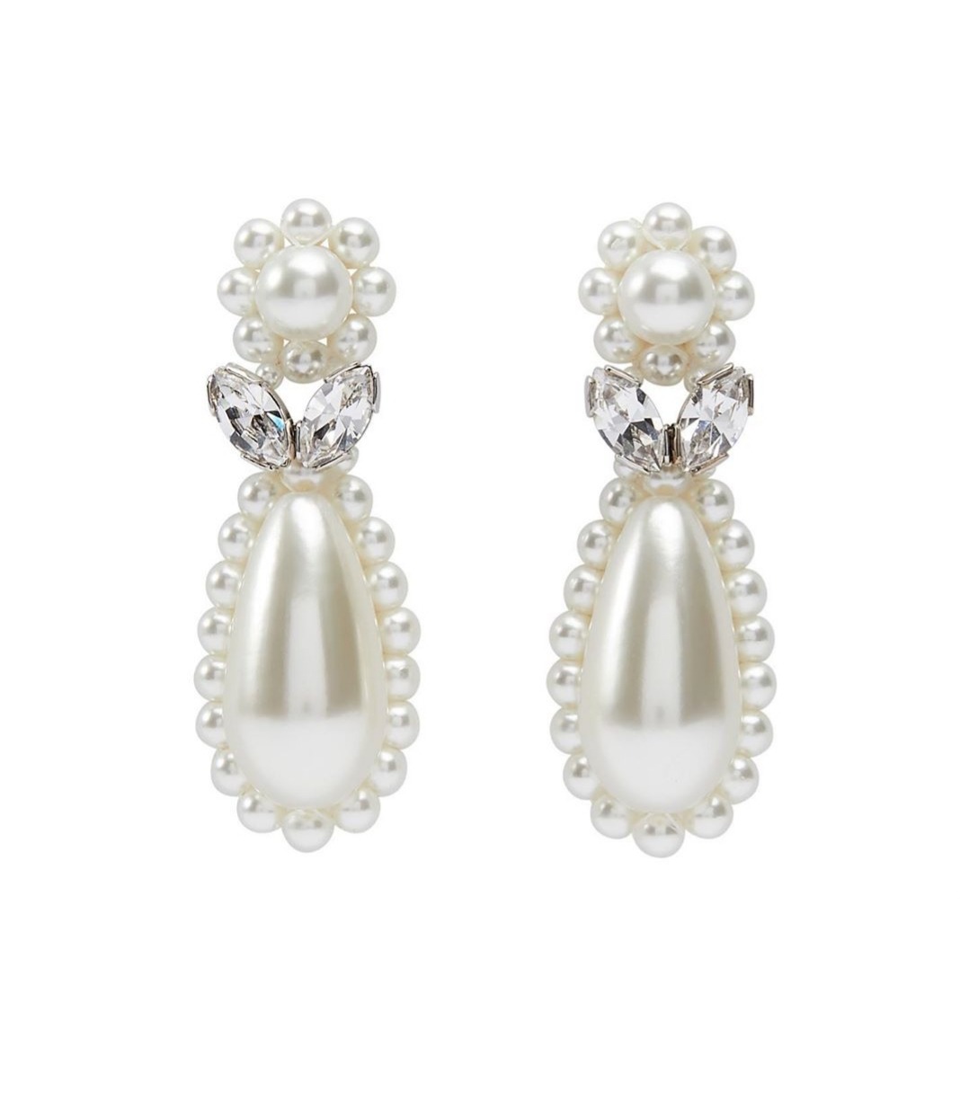 heavenly — Pearl earrings by Simone Rocha
