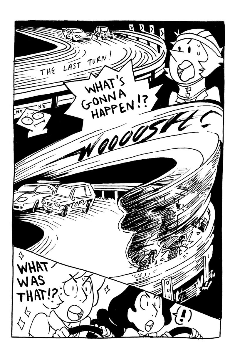 Forgot I never posted this.Here’s the Initial D/SU parody comic I did for 2016