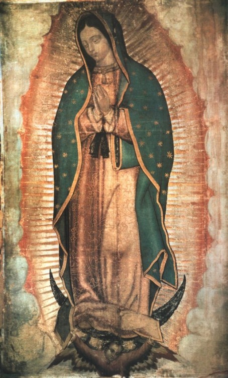 The Tilama, located in The Basilica of Our Lady of Guadalupe in Mexico.Nuestra Señora de Guadalupe (