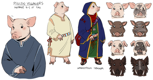 p0stmortem:Villager redesigns from july based off the first concepts where they were pigmen, illager