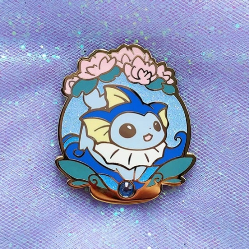 retrogamingblog2:Eeveelution Pins made by Weishi