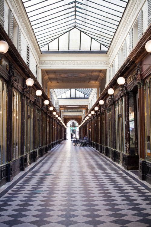 stomping around paris for a few days - truly a beautiful city. galerie du passage pictured above.