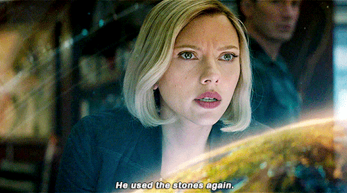 caroldnvers:Scarlett Johansson as Natasha Romanoff in Avengers: Endgame