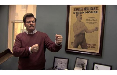 Ron Swanson is the man…period