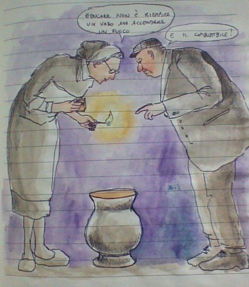 Educare Non Riempire Un Vaso Vuoto...