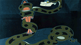 scales-and-spirals: Adventures of Mowgli - Kaa (2/2)   “Kaa’s diamond-shaped