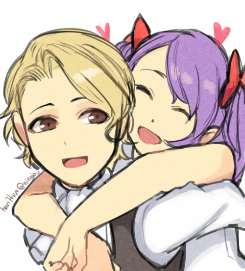 kyouryn: Happy Nohr royal siblings? Happy easter Xander and Camilla [twitter]