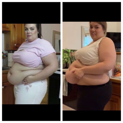 ssbbw-chloe:I posted a bunch of comparison pics on my members only blog 👏🏼👏🏼👏🏼