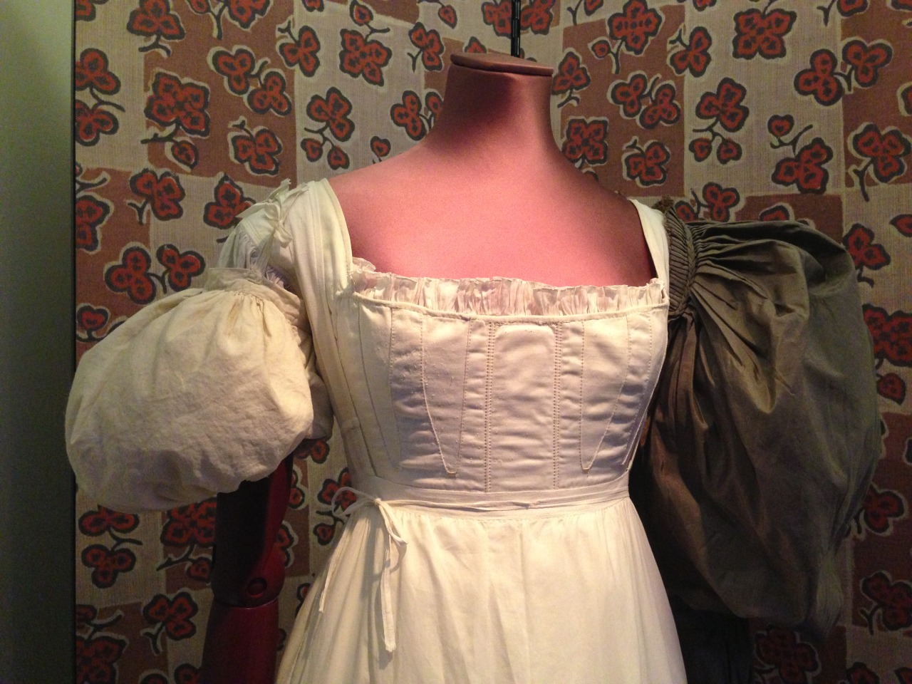 Gilded Age Garbage Fire — 1820s-1830s ladies' undergarments: a