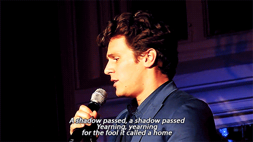 mikewarren:@projectbway  event 01 : performance   —  jonathan groff performing “left behind” at the 