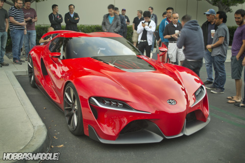 hobbaswaggle:  Toyota FT-1 at Cars & Coffee 