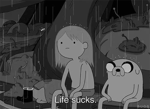 Life sucks on We Heart It. https://weheartit.com/entry/77495636/via/AndyPonce porn pictures