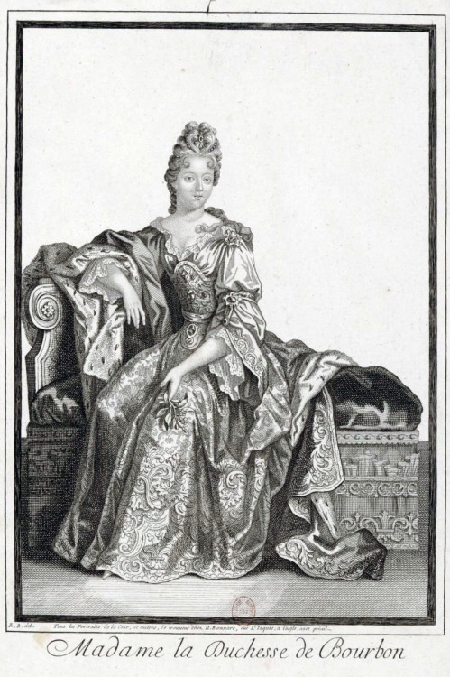 “Portrait de Louise Françoise, duchesse de Bourbon, Mademoiselle de Nantes (1673-1743)” 