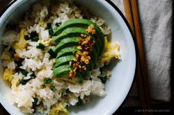 do-not-touch-my-food:  Green Bean Avocado Fried Rice  Interesting