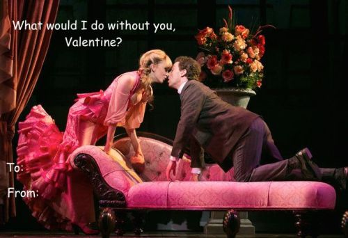 musicalsandotherstuff:Have some gglam Valentine’s Day cards.