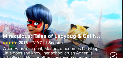 hchano: miraculousdaily: Miraculous Ladybug Season 1 Arrives Early on Netflix! EXTREMELY IMPORTANT!!