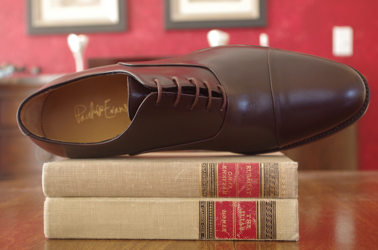 Paul Evans Shoes: Cagney Cap Toe Oxford 