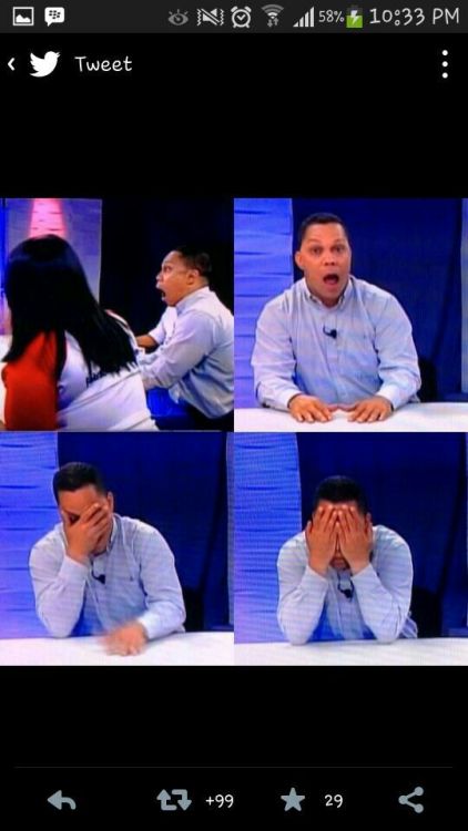 arepaiscoming:  - “Es que el gobierno siempre ha sido participativo e inclusivo” - “… el demócrata Hugo Chávez…” - “Los grupos violentos son los estudiantes” -“Yo puedo salir a las 9 de la noche de mi casa y no me pasa nada” -“Venezuela