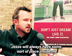 controlyourface:  Do you miss Jesse? Because we miss him so much? (X) 