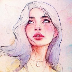 thecollectibles:  Digital Watercolors by