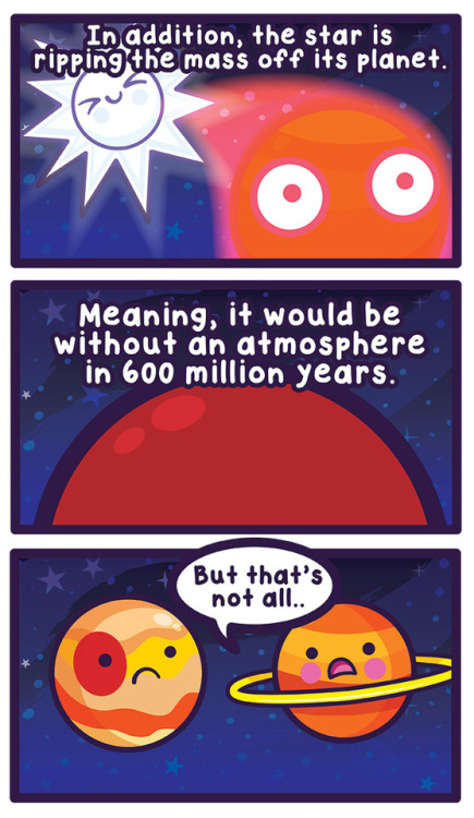 cosmicfunnies: Better late than never!Here’s a comic on the hottest exoplanet in existence!htt