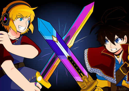 Battle of the Rainbow Sword :’DCadence of Hyrule fanarts: 1 | 2 | 3Another Eden fanarts: 1 | 2 | 3 |