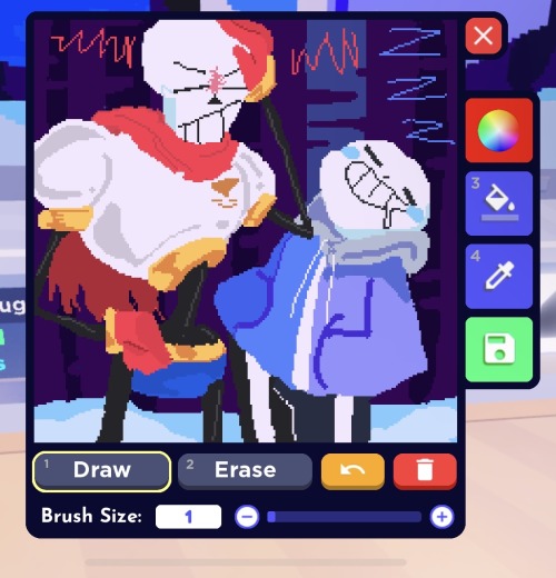 Here Are My Artworks On Draw And Donate On Roblox, The Last One Got Deleted By Accident :/